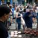 Grizzly Peak General Manager Chris Carrington grills meat during the Taste of Ann Arbor on Sunday, June 2. Daniel Brenner I AnnArbor.com